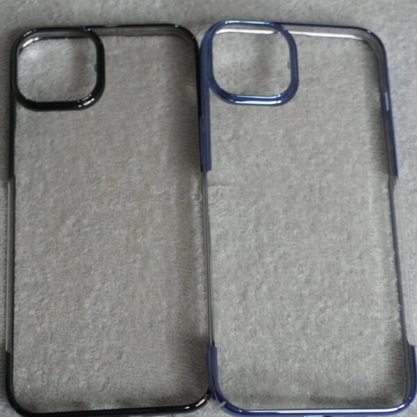 iPhone 15 Plus Transparent Chrome PC Hard  Cover