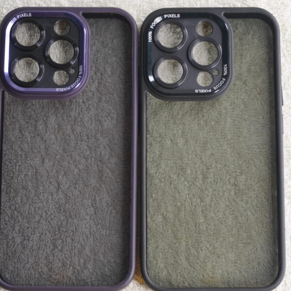 iPhone 15 Pro Max Metal Camera Protection Mobile Cover