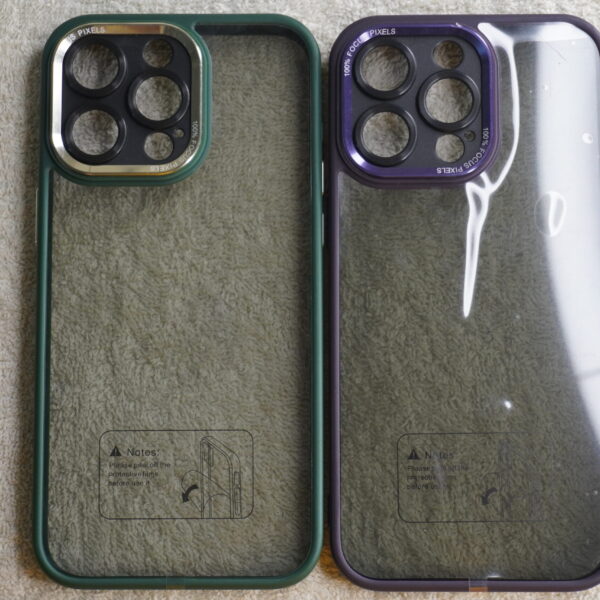 iPhone 15 Pro Metal Camera Protection Mobile Cover