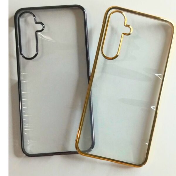Samsung A35 5G  Transparent Chrome PC Hard Cover
