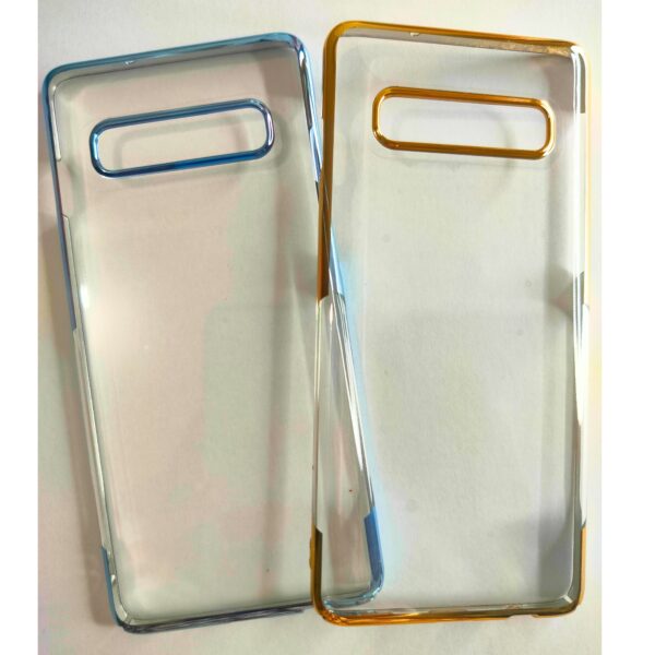 Samsung S10  Transparent Chrome PC Hard Cover
