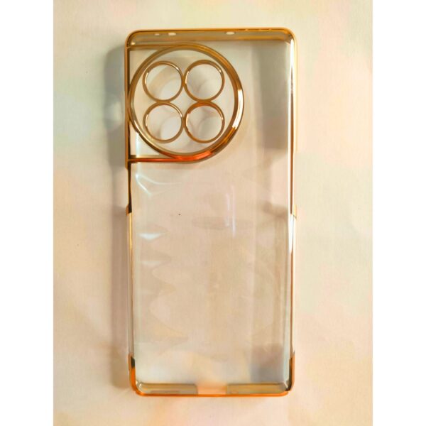 One Plus 11R Transparent Chrome PC Hard Cover