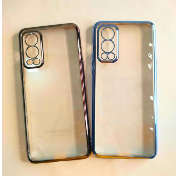 One Plus Nord 2 Transparent Chrome PC Hard Cover