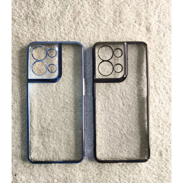 Oppo Reno 8 Transparent Chrome PC Hard Cover