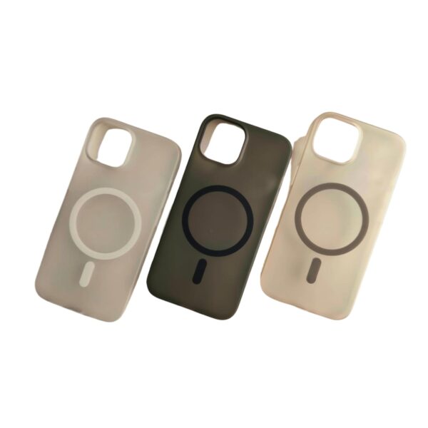iPhone 15 Magsafe Matte Hard Back Cover (Ultra Slim)