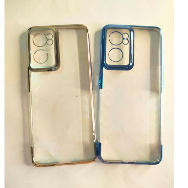One Plus Nord CE2 Transparent Chrome PC Hard Cover