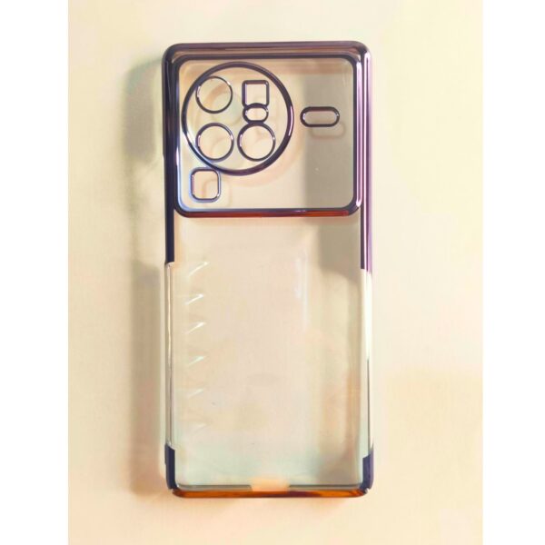 Vivo X80 Pro  Transparent Chrome PC Hard Cover