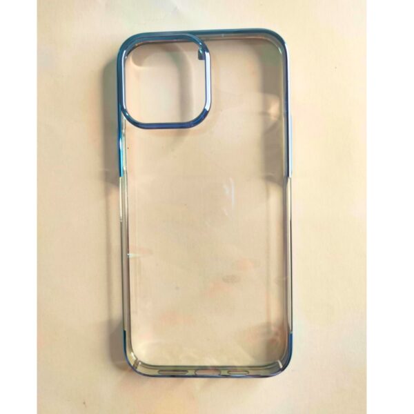 iPhone 13 Pro Max  Transparent Chrome PC Hard Cover