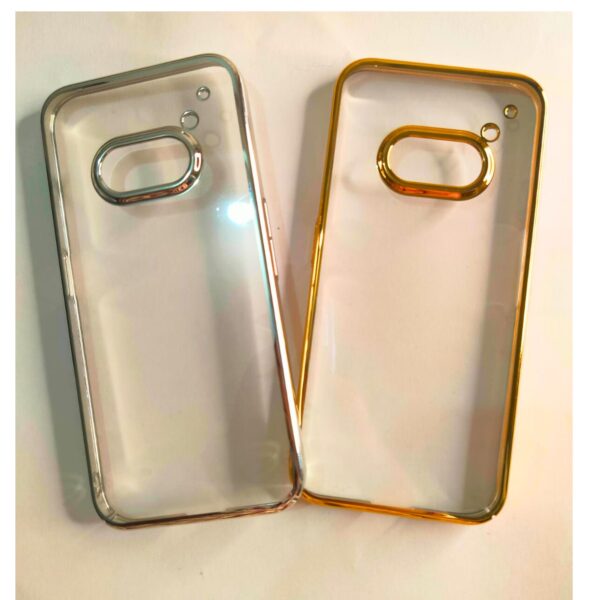 Nothing Phone 2A Transparent Chrome PC Hard Cover