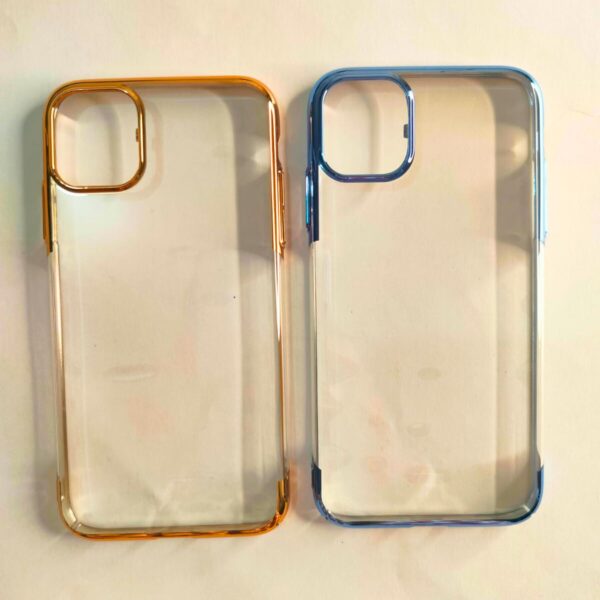 iPhone 11 Transparent Chrome PC Hard Cover