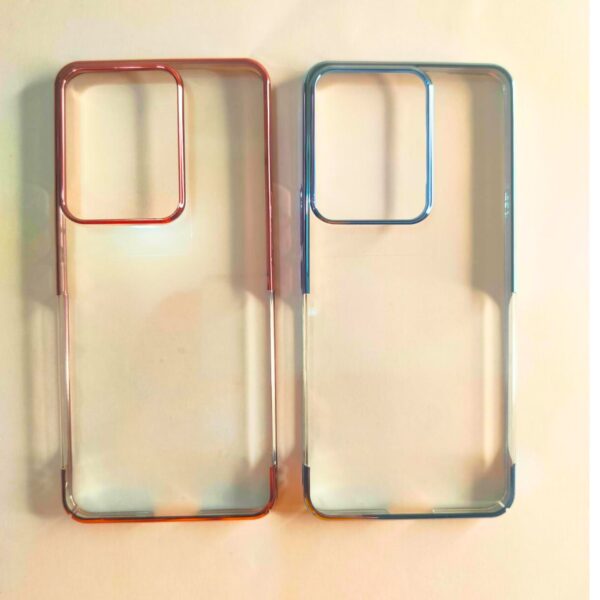 Vivo Y200  Transparent Chrome PC Hard Cover