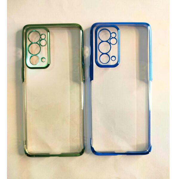 One Plus 9RT Transparent Chrome PC Hard Cover