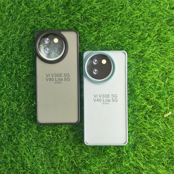 Vivo V30E 5G Matel Camera Ring Matte Back Cover
