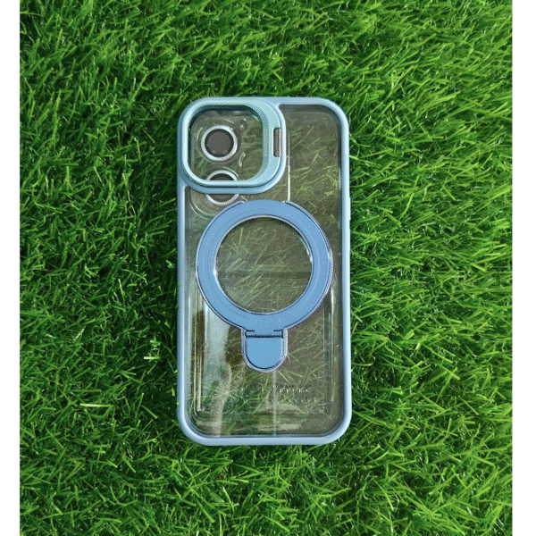 iPhone 15 Dual Stand Magsafe Luxury Back Cover
