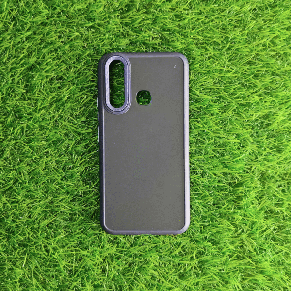 Vivo Y17 Matel Camera Ring Matte Back Cover