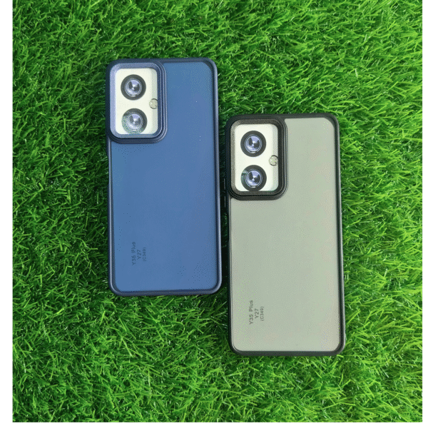 Vivo Y35 Plus Matel Camera Ring Matte Back Cover