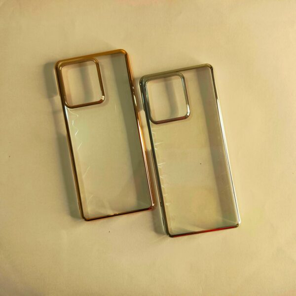 Motorola Edge 40 Transparent Chrome PC Hard Mobile Cover