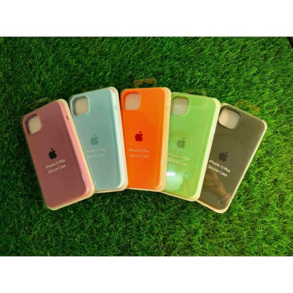 iPhone 15 Plus Original Silicon Back Cover