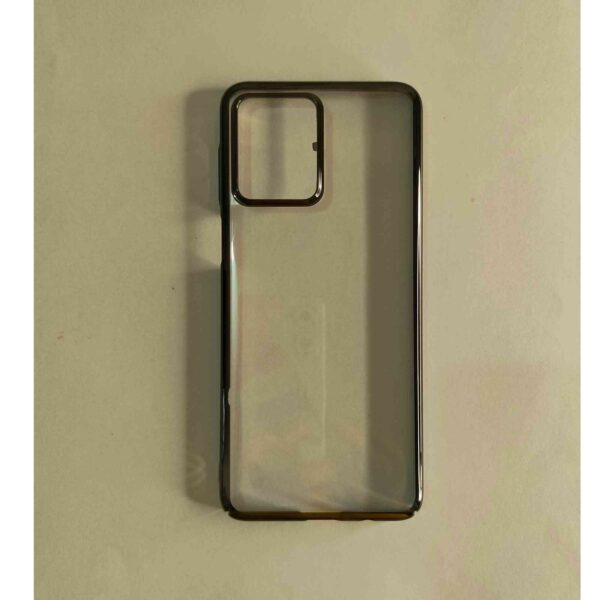 Moto G64 Transparent Chrome PC Hard Back Cover