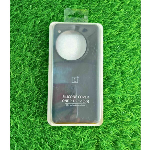 One Plus 12 5G Original Silicon Back Cover
