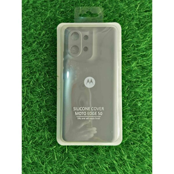 Moto Edge 50 Original Silicon Back Cover