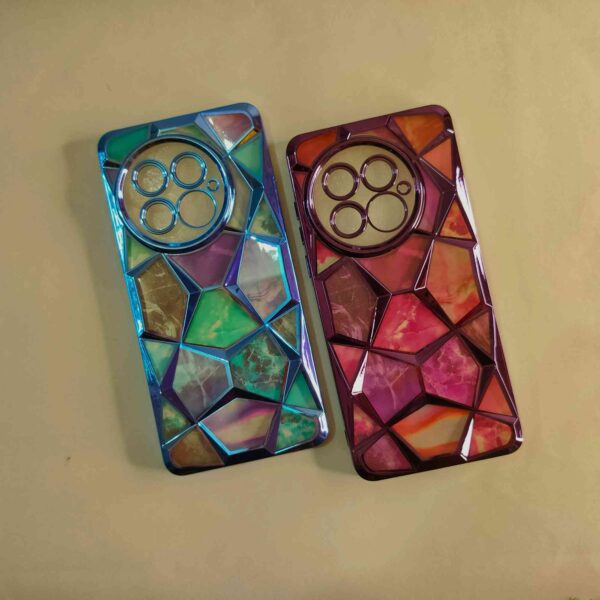 One Plus 13 3D Diamond Crome Back Cover