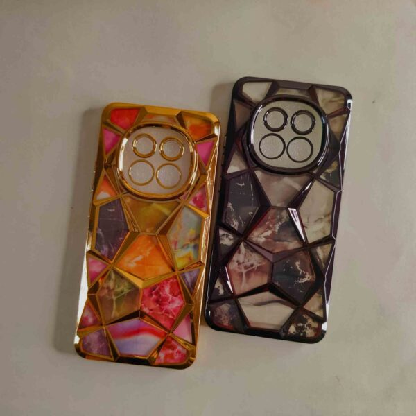 Oppo F29 Pro 3D Diamond Crome Back Cover