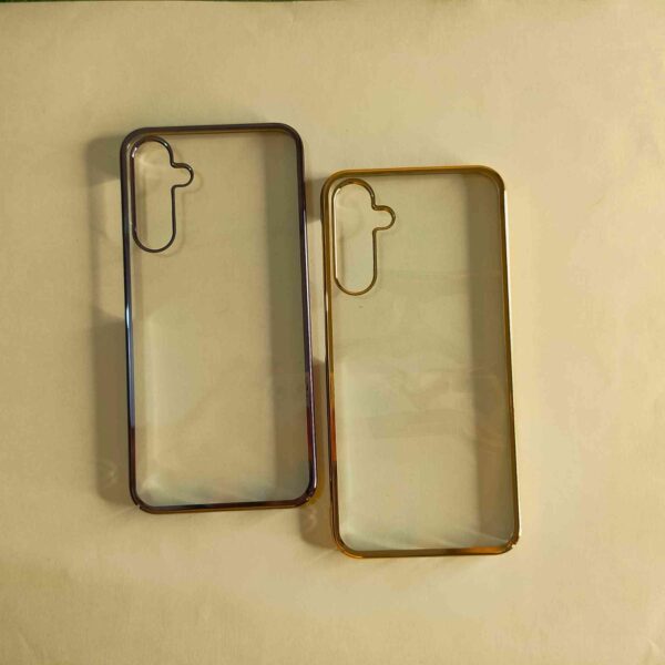 Samsung A25 Transparent Chrome PC Hard Back Cover