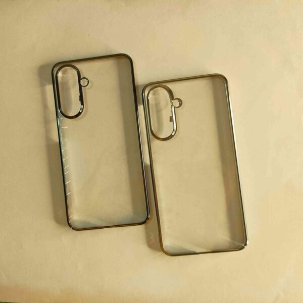 Samsung A36 Transparent Chrome PC Hard Back Cover