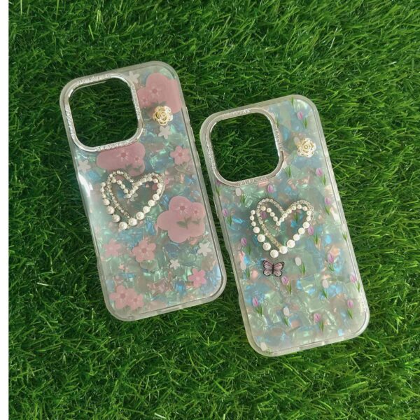 iPhone 16 Pro Flower Girlsh New Back Cover