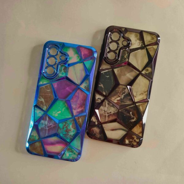 Samsung A26 5G 3D Diamond Crome Back Cover