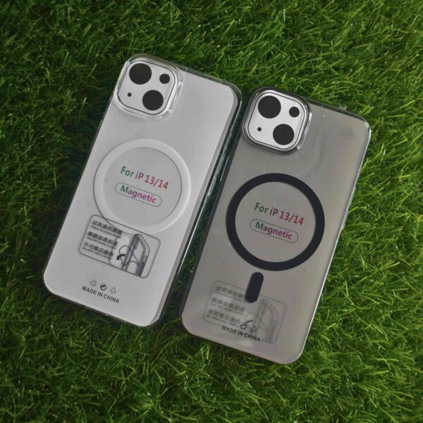 iPhone 13/14 Clear PC Hard Magsafe Back Cover