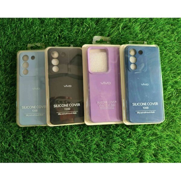 Vivo Y200 Original Silicon Back Cover