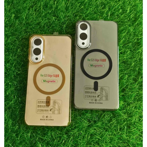 Samsung S25 Edge 5G Clear PC Hard Magsafe Back Cover