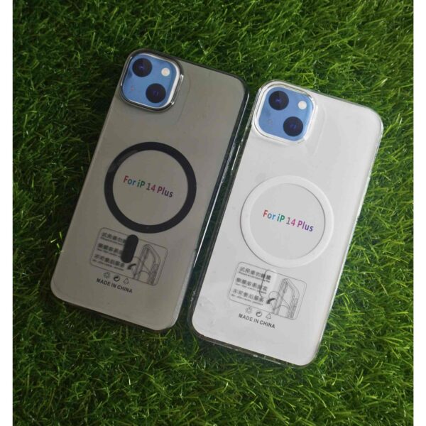 iPhone 14 Plus Clear PC Hard Magsafe Back Cover
