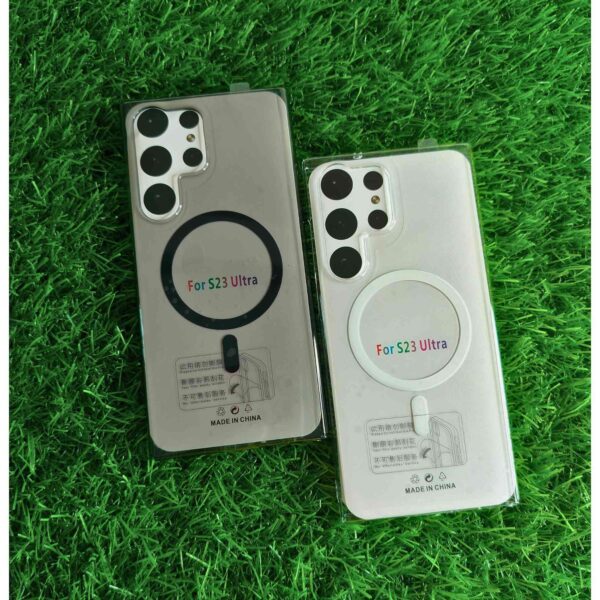 Samsung S23 Ultra Clear PC Hard Magsafe Back Cover