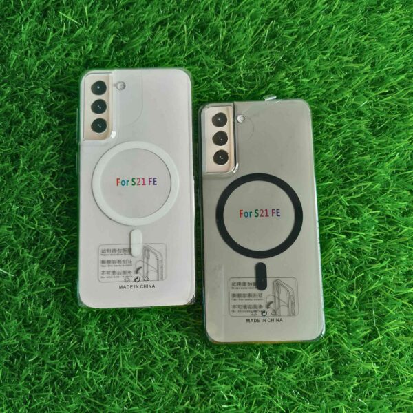 Samsung S21 FE Clear PC Hard Magsafe Back Cover