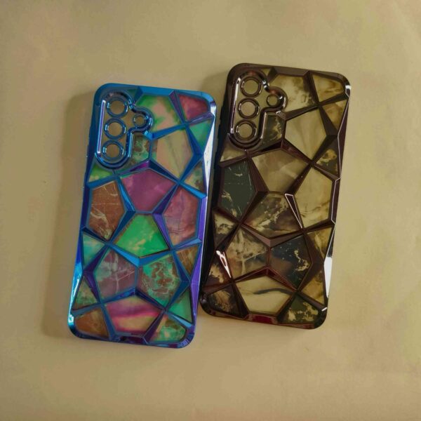 Samsung A36 5G 3D Diamond Crome Back Cover