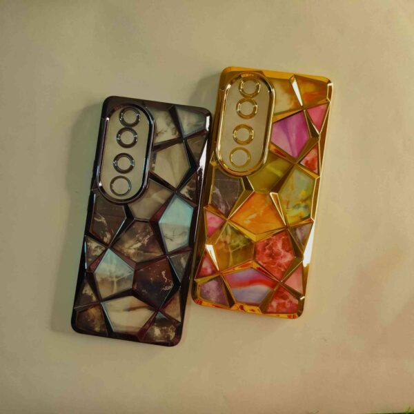 Vivo V40/V40 pro 3D Diamond Crome Back Cover