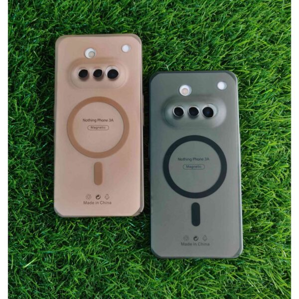 Nothing Phone 3A Matte PC Hard Magsafe Back Cover