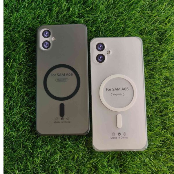 Samsung A06 Matte PC Hard Magsafe Back Cover